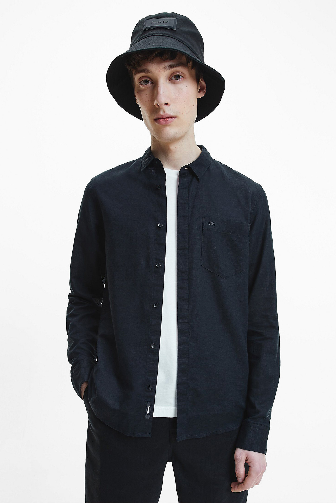 Рубашка LINEN COTTON REGULAR SHIRT 6