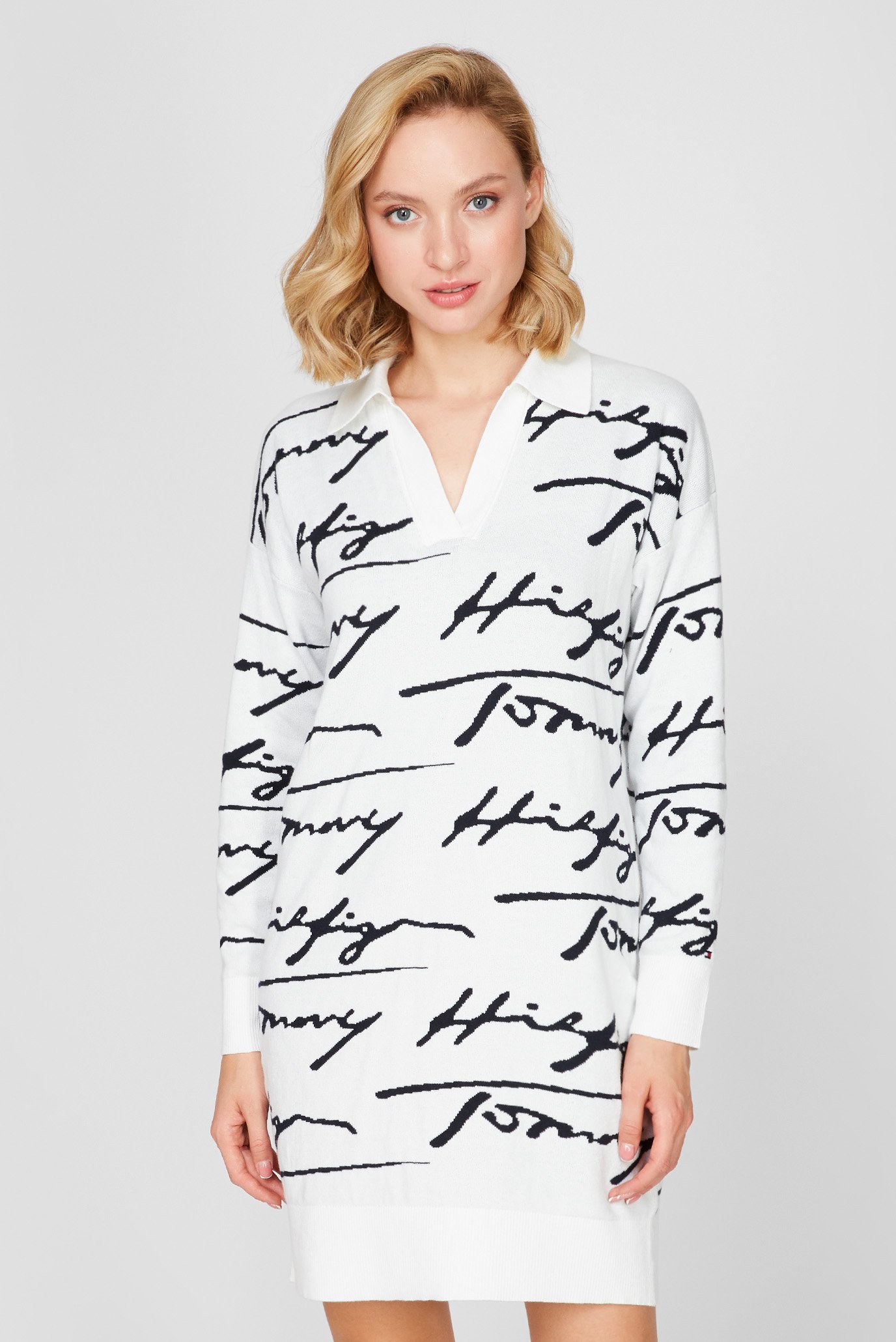 Женское белое платье 6