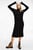 Платье/TH WARM RIB HIGH-NK DRESS LS