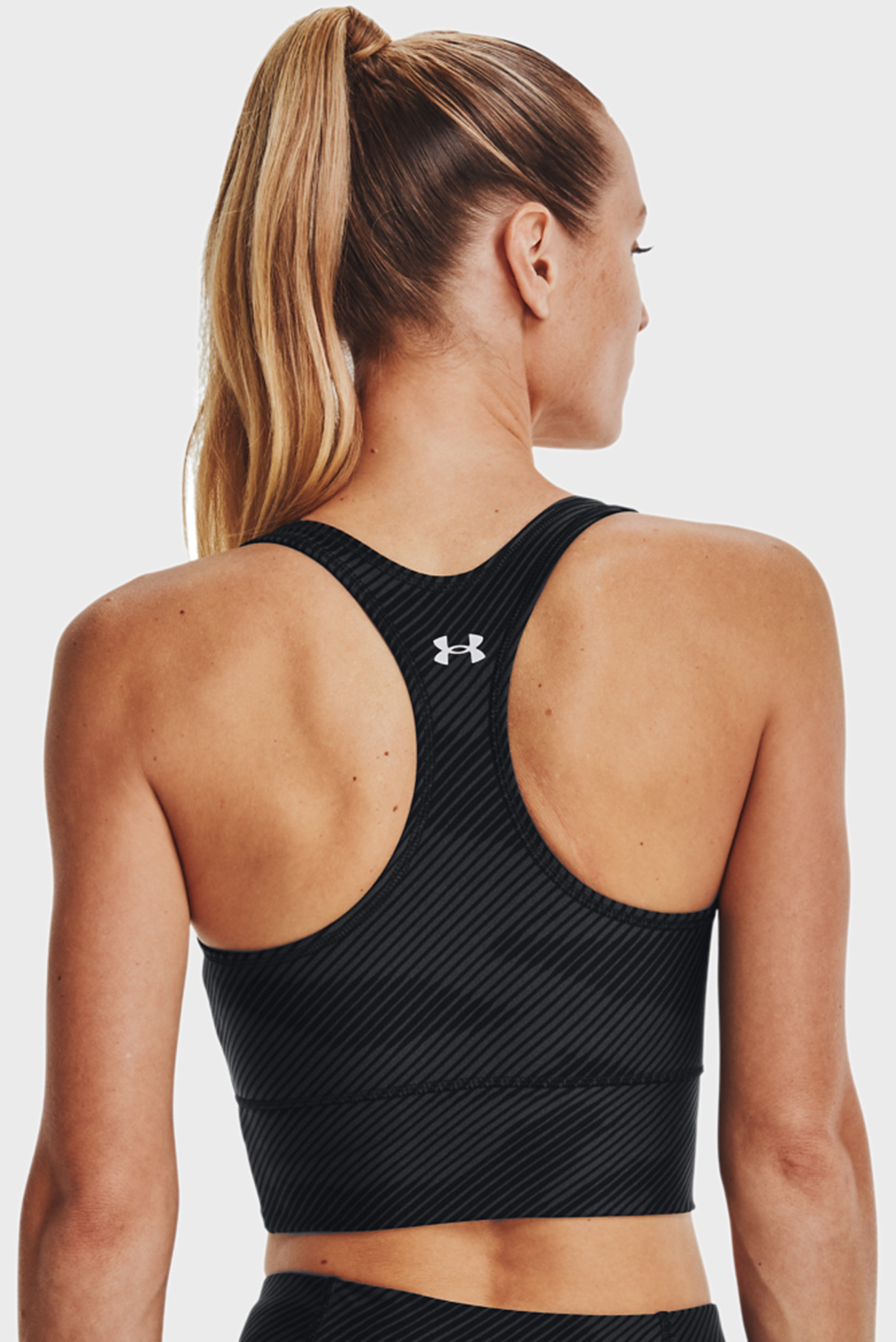 Женский черный топ UA Pjt Rock HG Bra Under Armour Женский черный топ UA Pjt Rock HG Bra 8
