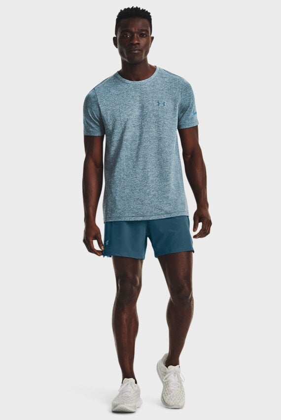 Мужская синяя футболка UA SEAMLESS STRIDE SS