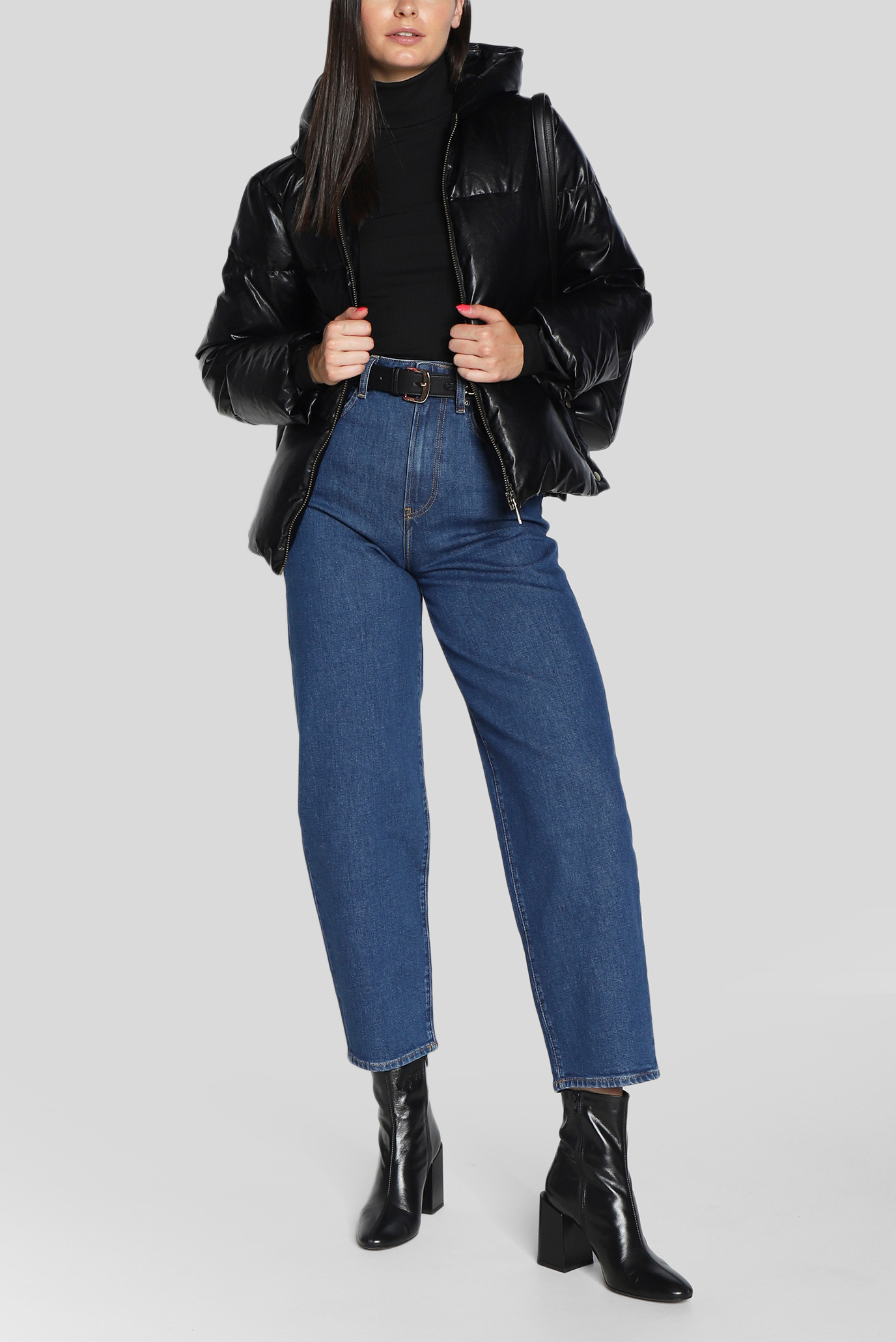 Лонгслив MODAL RIB ROLL NECK TOP 8