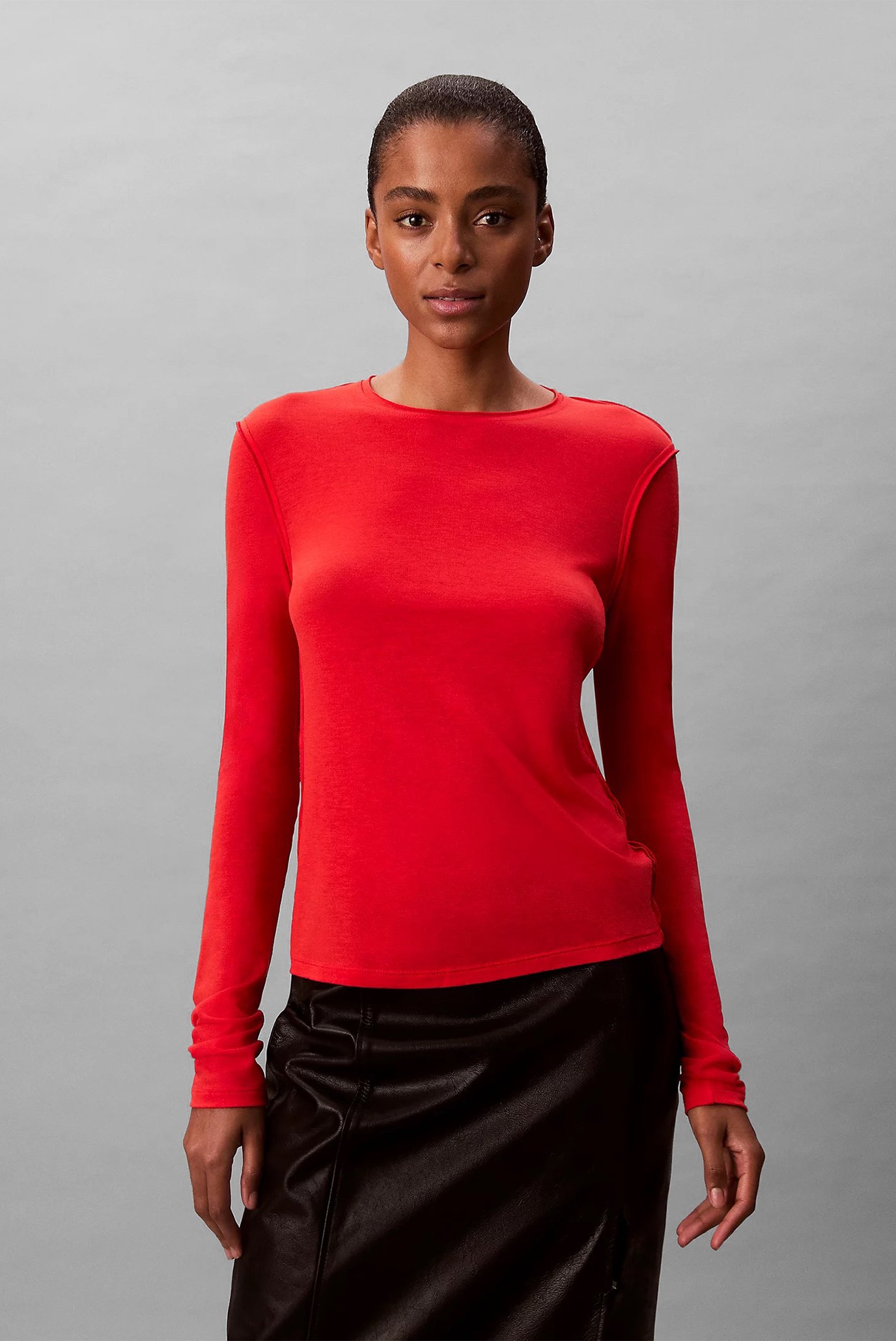 Лонгслив LS INSIDE OUT SHEER WOOL KNIT TO 1