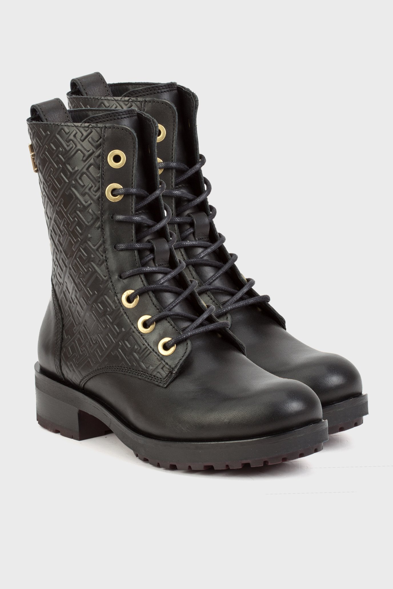 Ботинки TH MONOGRAM BIKER BOOTTommy Hilfiger Ботинки TH MONOGRAM BIKER BOOT 2