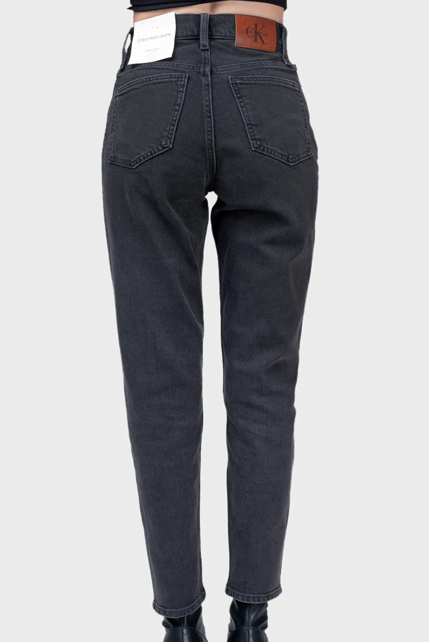 Джинсы/EU MOM JEAN CK ESSENTIAL BLACK 3