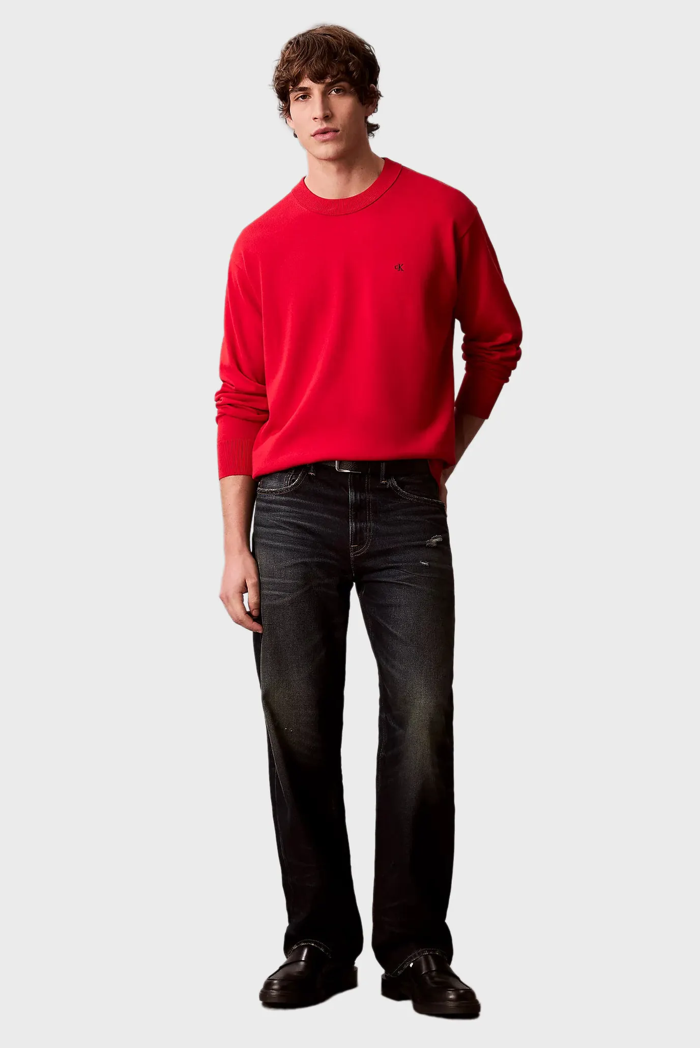 Свитер EU LS COTTON RELAXED CREWNK SWEA 2