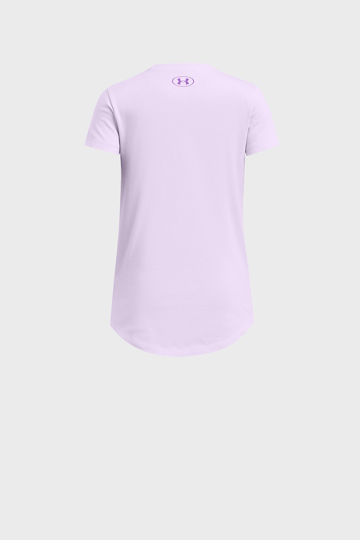 Детская сиреневая футболка UA SPORTSTYLE LOGO SS 2
