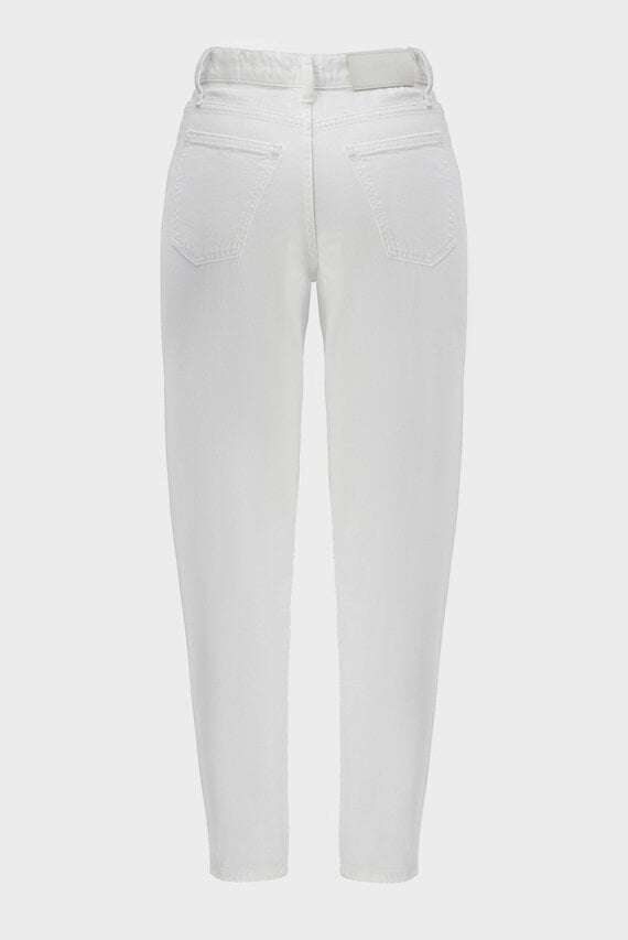 Женские белые джинсы HIGH RISE TAPERED INFINITE WHITE