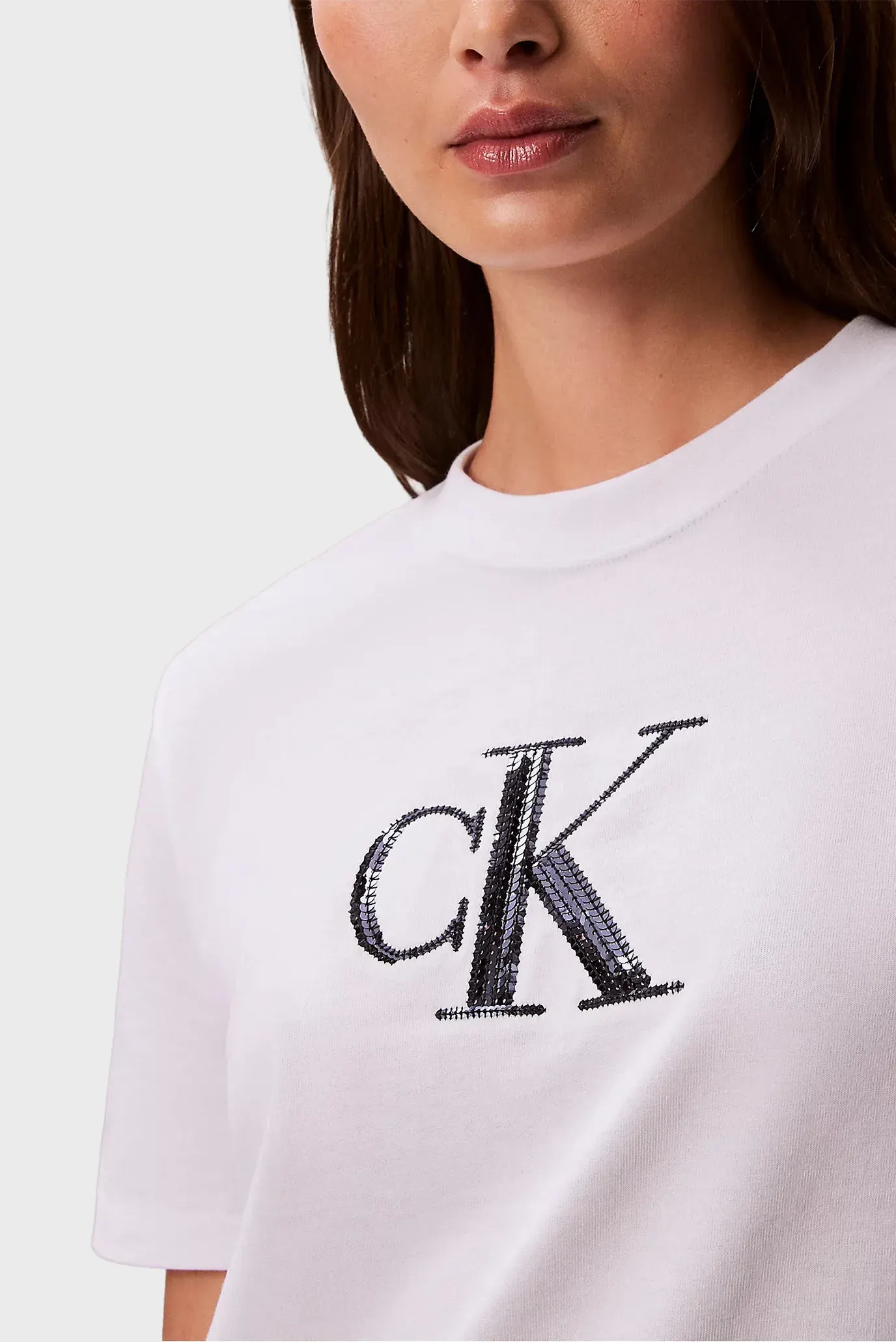 Футболка SS SEQUIN CK GRAPHIC TEE 5