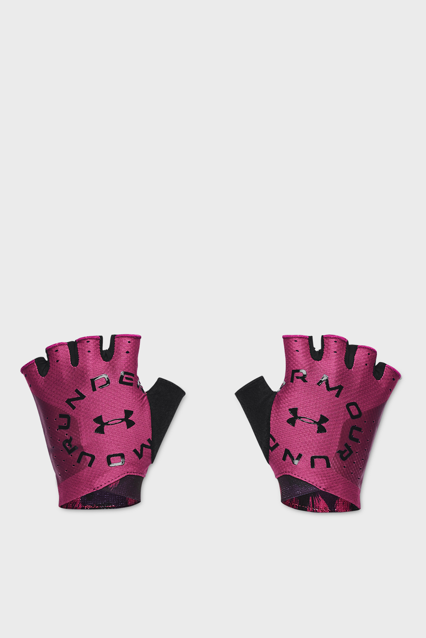 Женские розовые перчатки UA Graphic Training Gloves-PNK 1