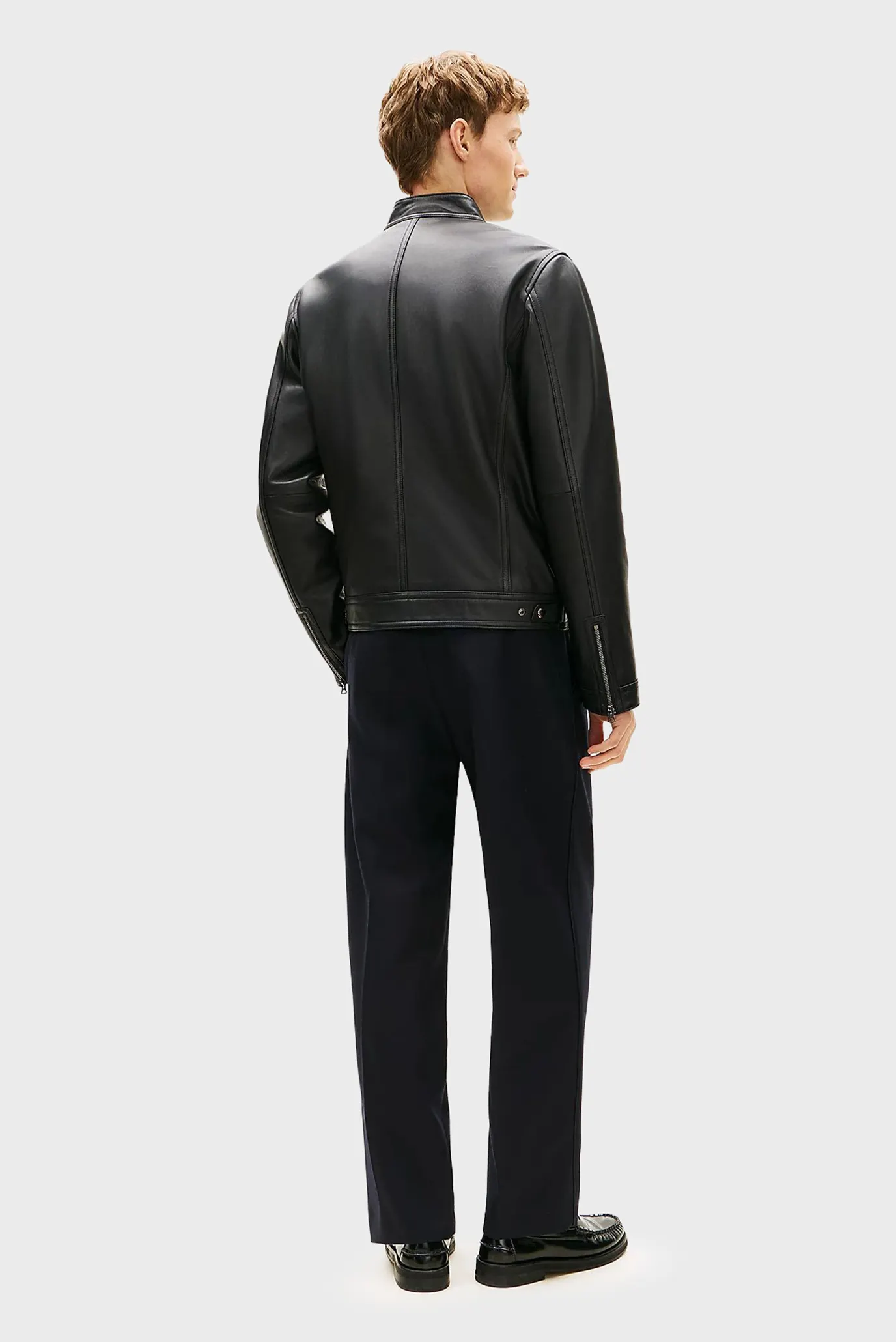 Лонгслив LEATHER CAFE RACER 3