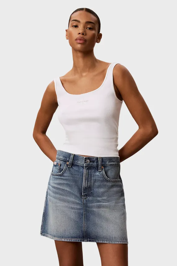 Майка MONOLOGO SCOOP NK RIB TANK TOP Calvin Klein Jeans