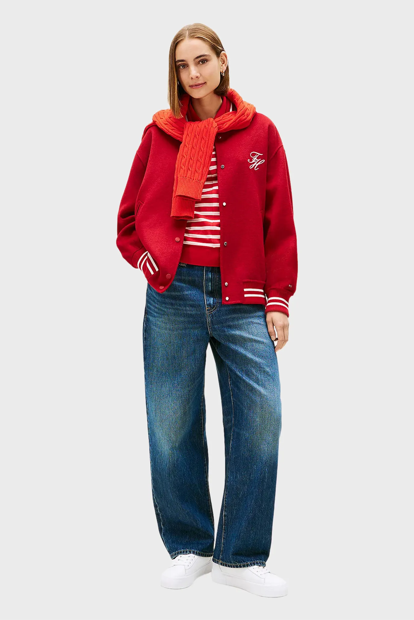 Кроссовки TH FOXING PLATFORM LEATHER 2