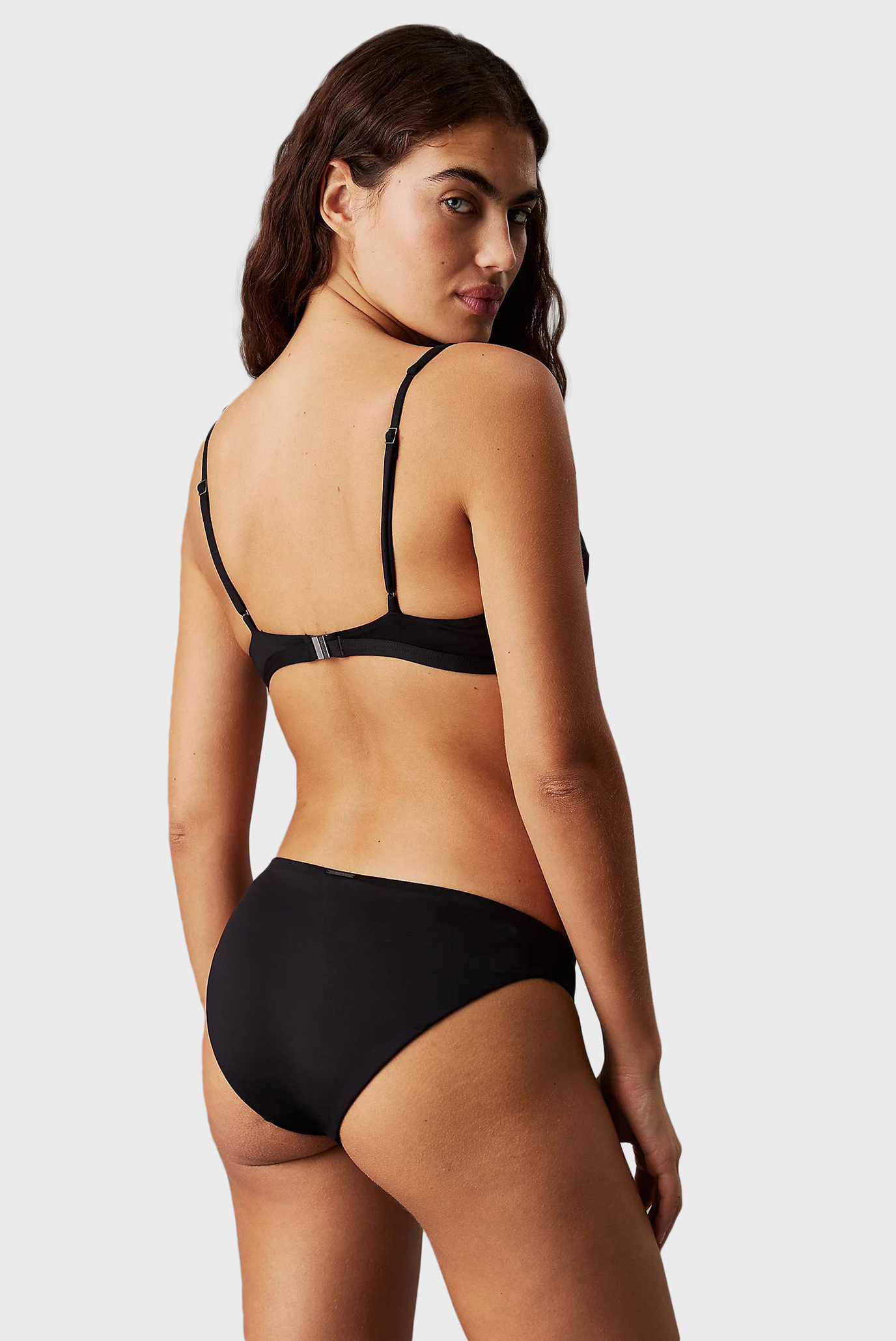 Женский черный лиф от купальника FIXED TRIANGLE-RP 2