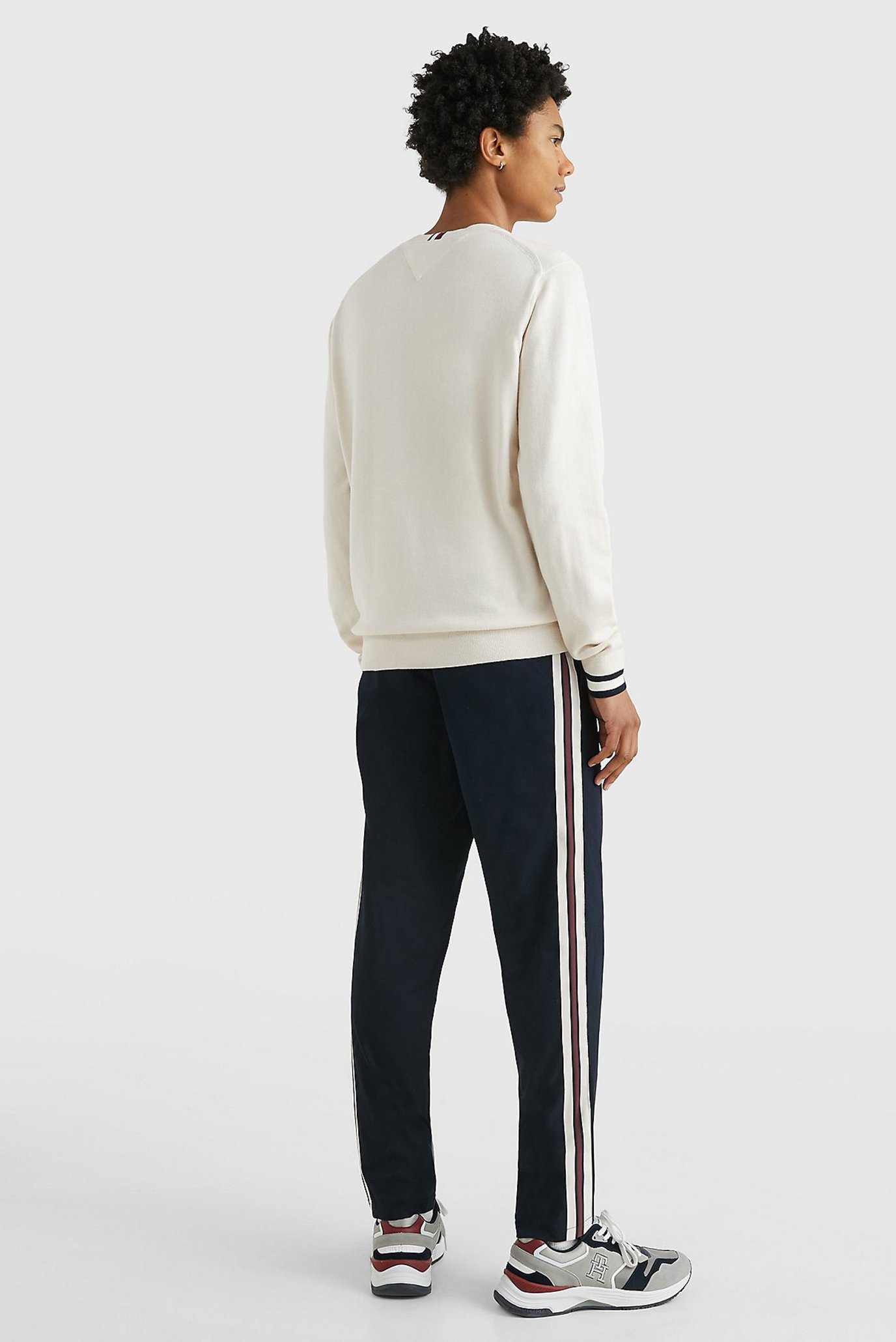 Свитер HILFIGER FLAG CUFF CREW NECK 8