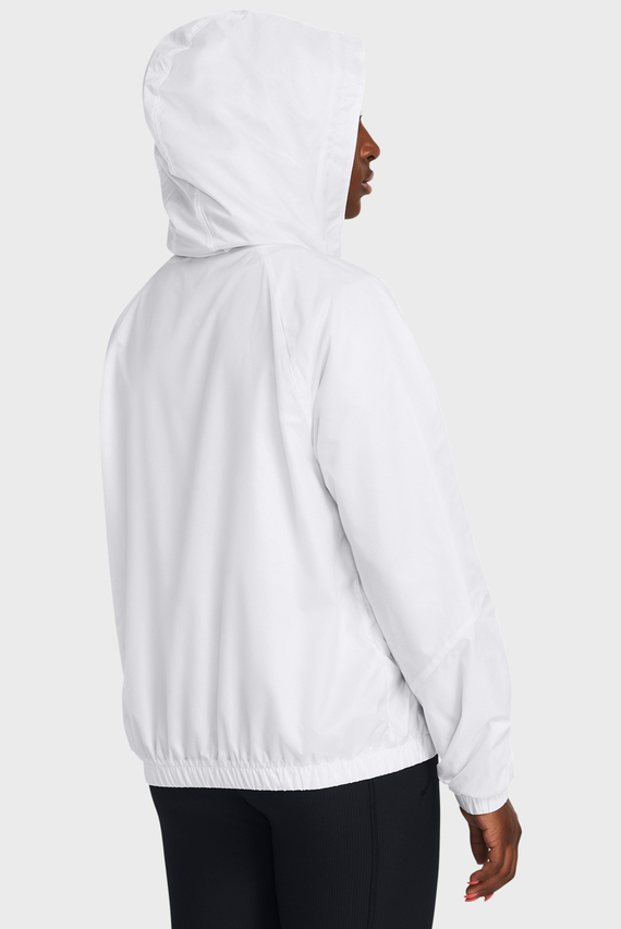 Женская белая ветровка UA SPORT WINDBREAKER JKT