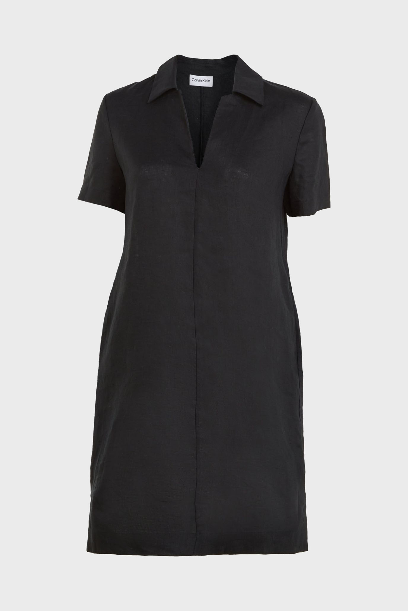 Платье LINEN SHORTSLEEVE  MINI DRESS 5