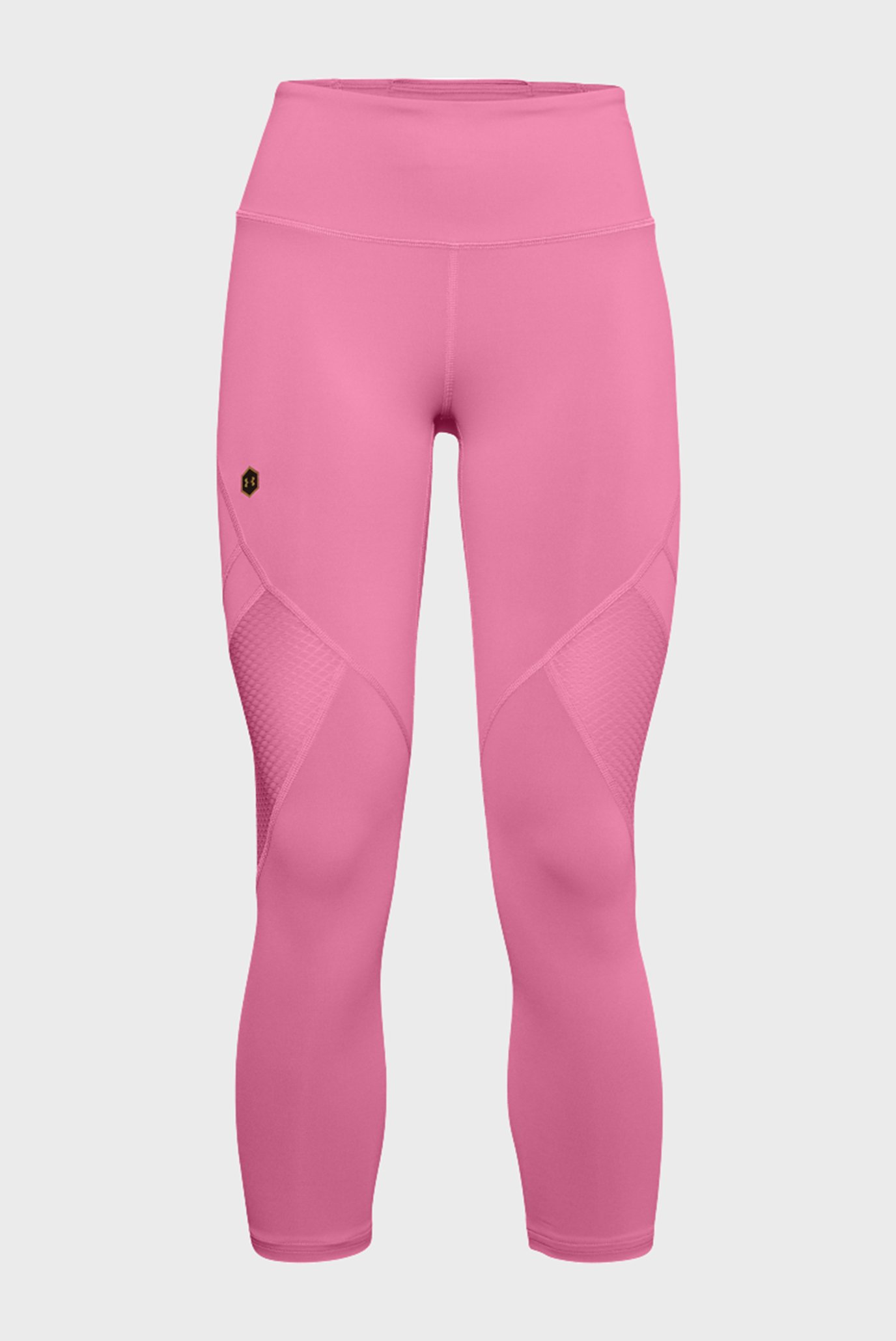 Женские розовые тайтсы UA Rush 5