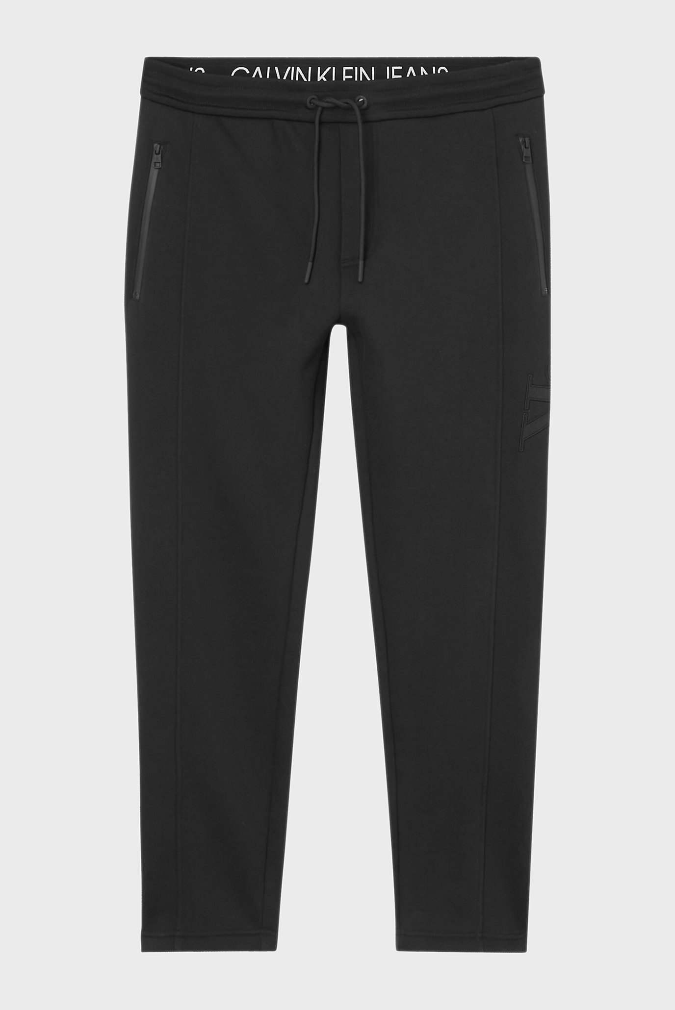 Мужские черные спортивные брюки PREMIUM MONOGRAM HWK 5