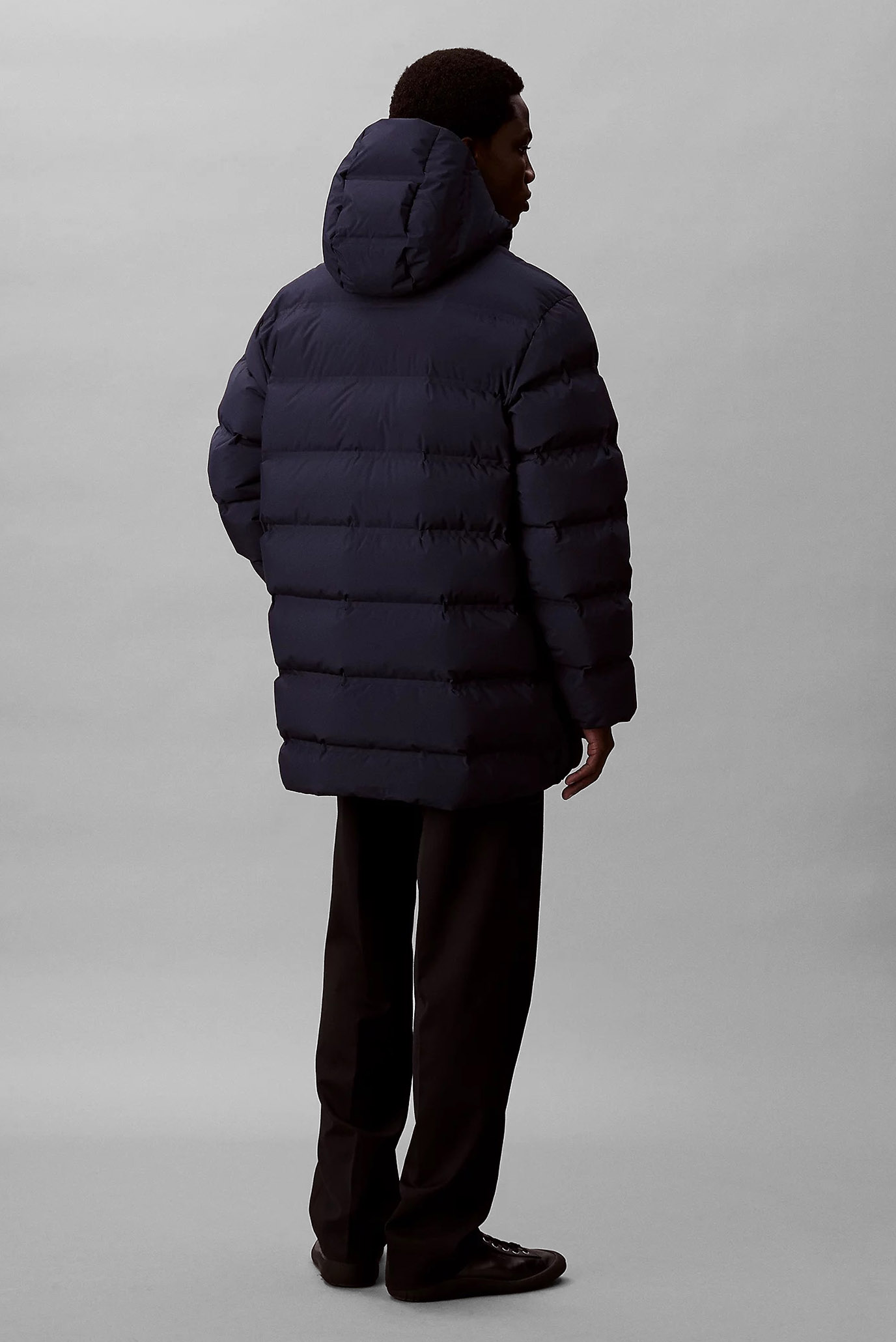 Куртка зимняя LS BONDED CHNNLD LONG HOODED PUF 10