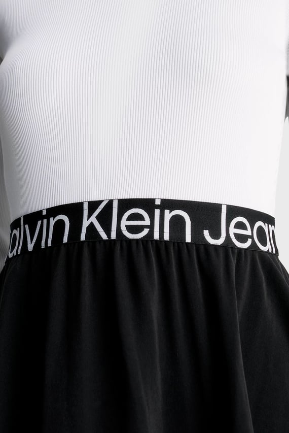 Платье LOGO ELASTIC LONG SLEEVE DRESS