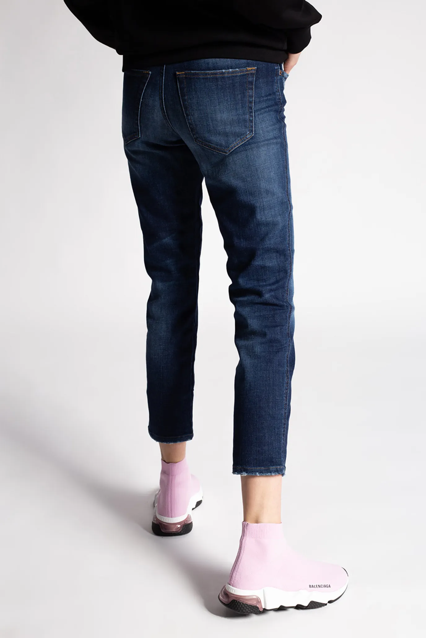 Женские синие джинсы BABHILA 8