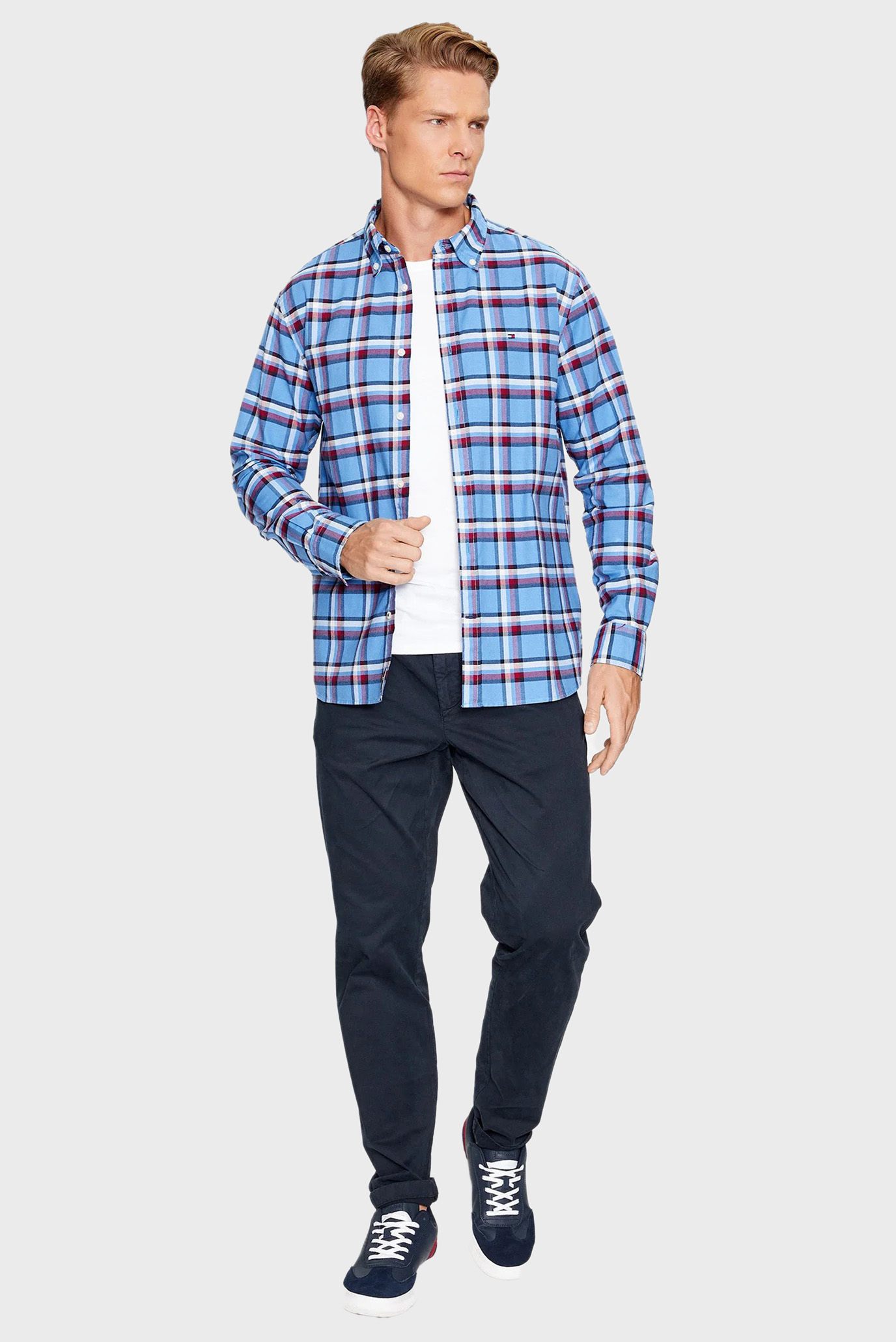 Рубашка SMALL GLOBAL STRIPE CHK RF SHIRT 2