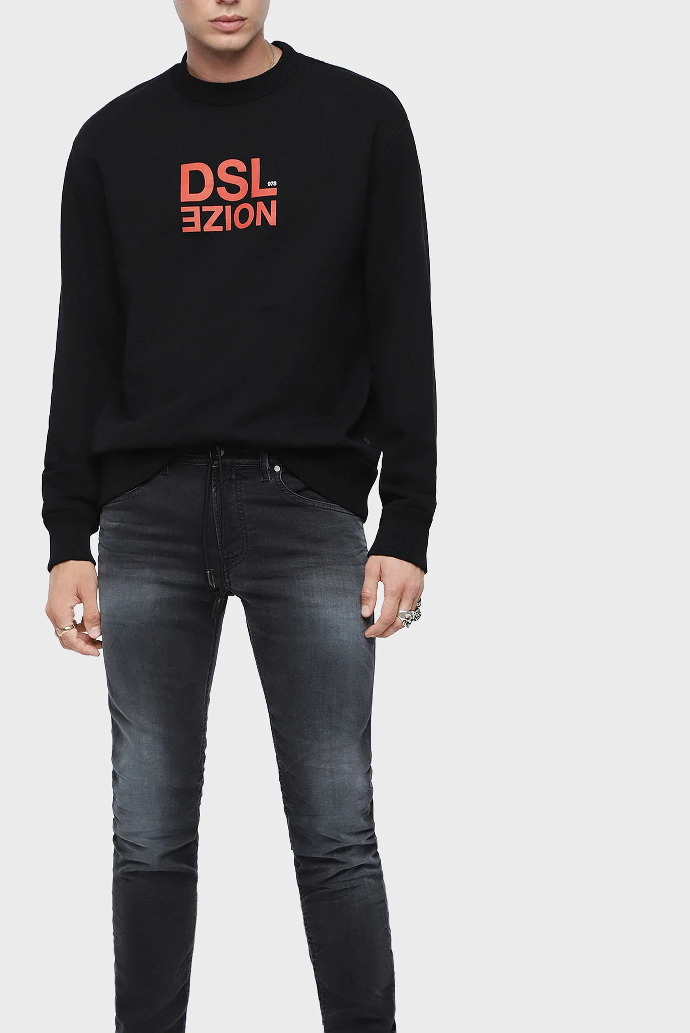 Мужские темно-синие джинсы THOMMER CB-NE Sweat jeans 3