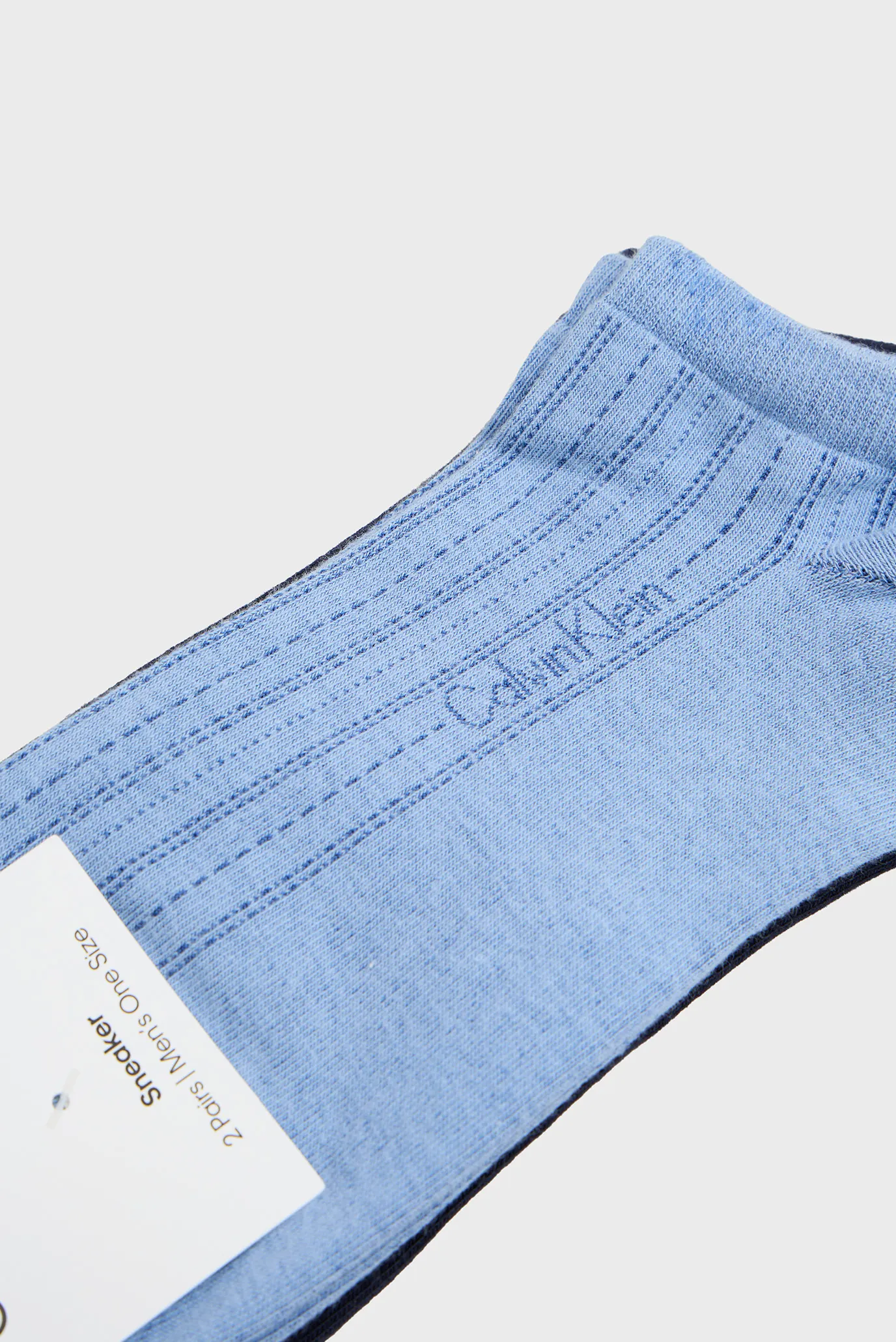 Носки CK MEN SNEAKER 2P PATTERN LINE 2