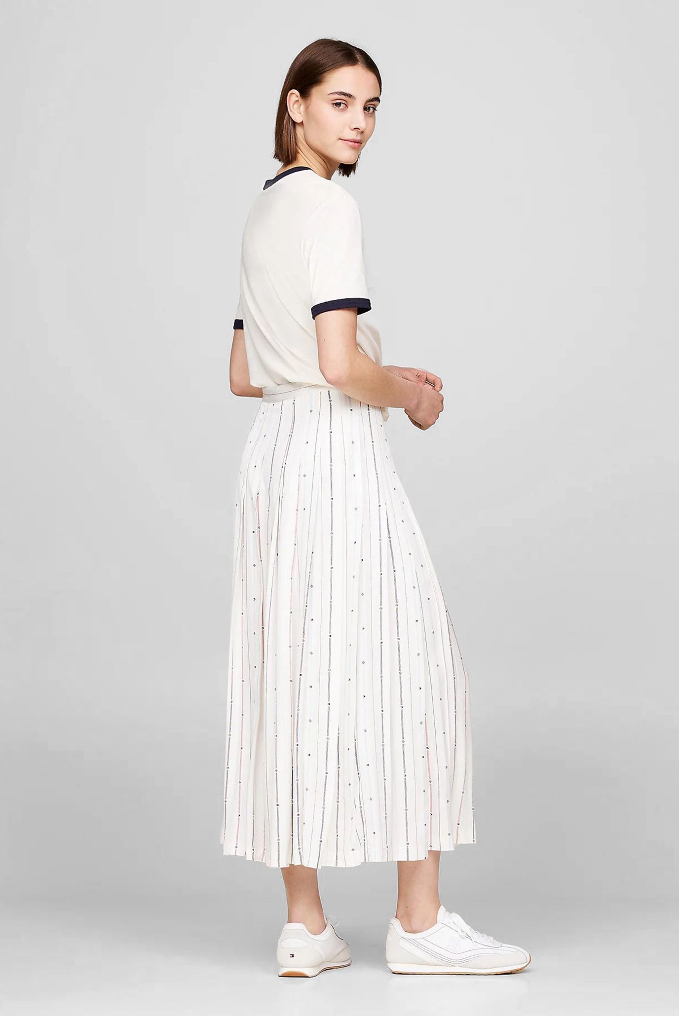 Юбка FOULARD PLEATED MIDI SKIRT 3