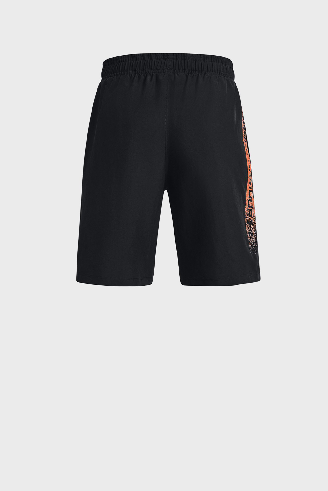 Детские черные шорты UA Woven Graphic Shorts 4