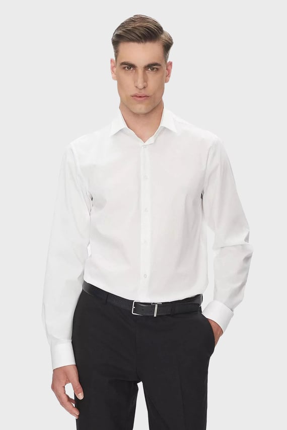 Рубашка REG ESNTL POPLIN STR SLD