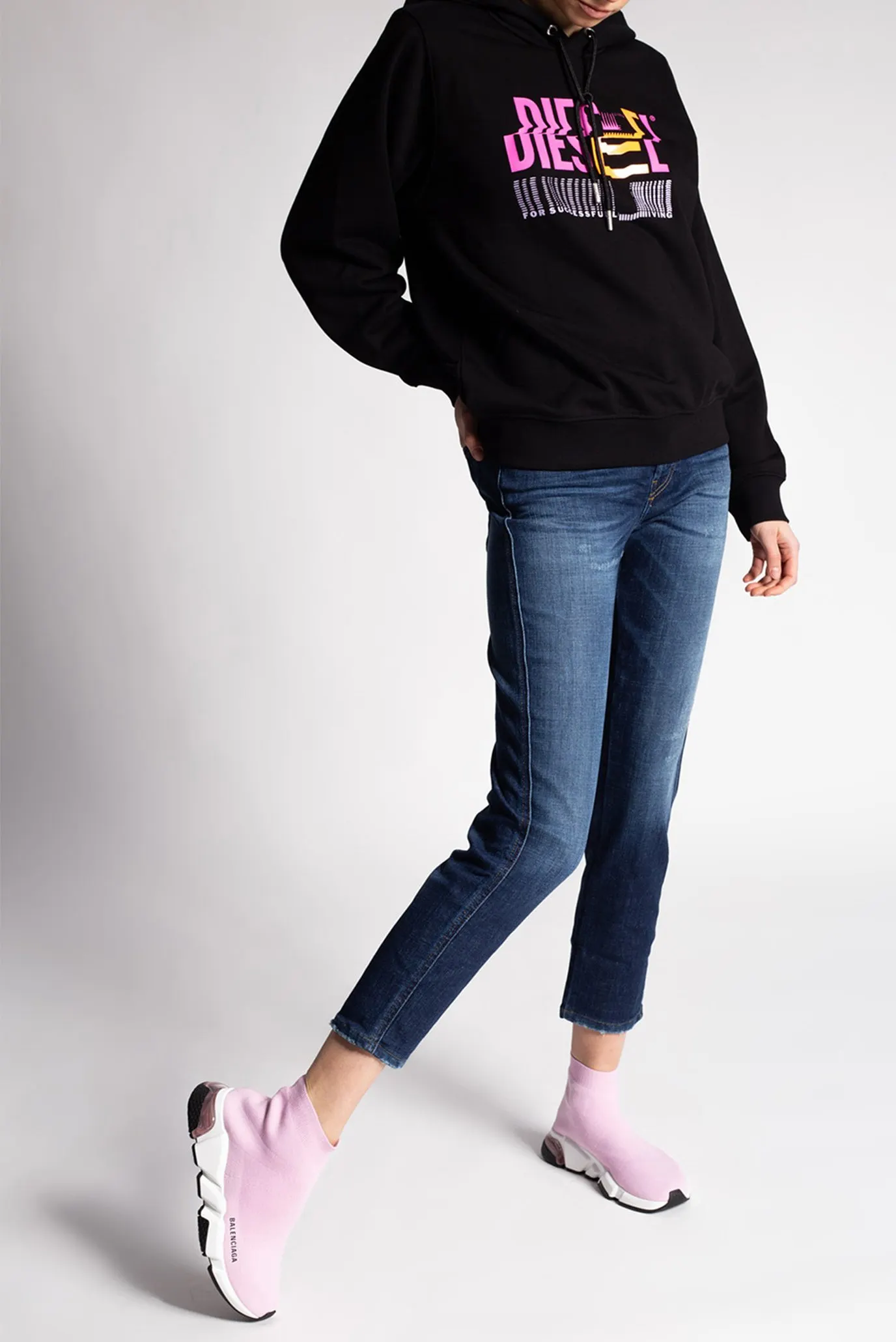 Женские синие джинсы BABHILA 2