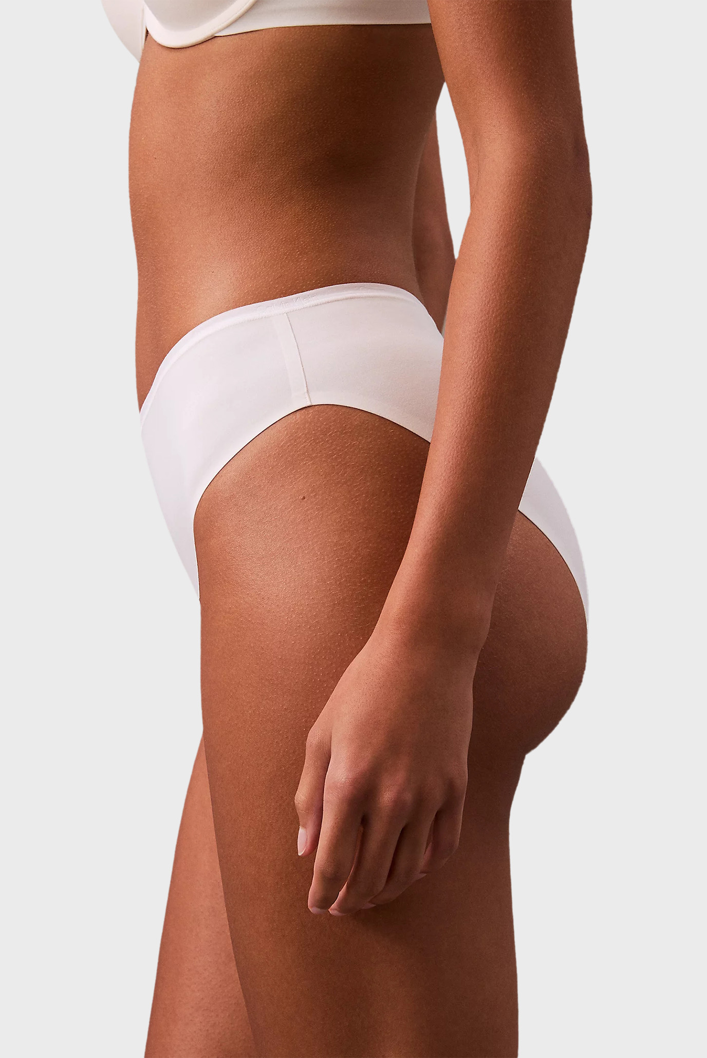 Женские белые трусики HIGH LEG BRIEF 6