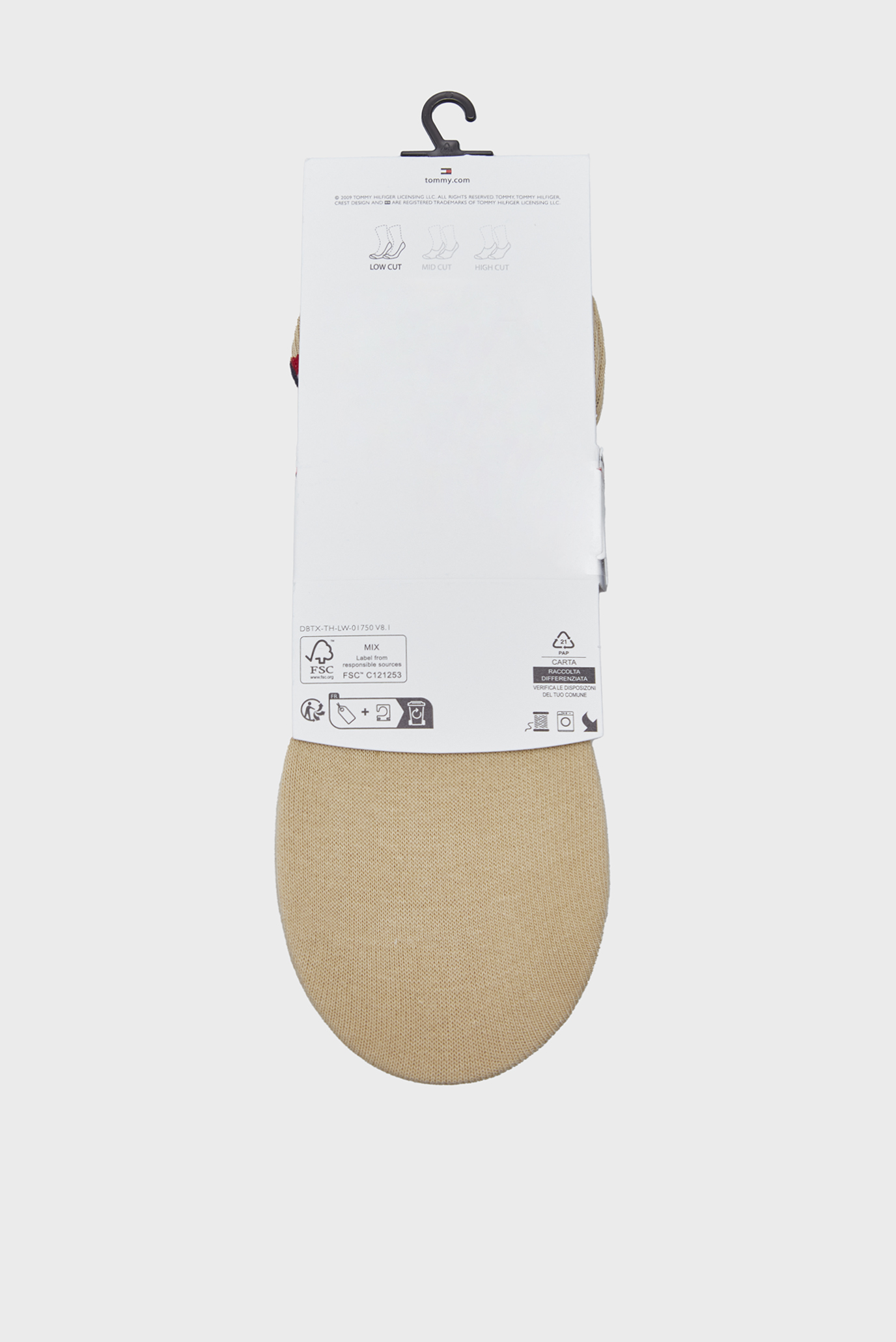 Следы TH WOMEN FOOTIE INVISIBLE 2P 5