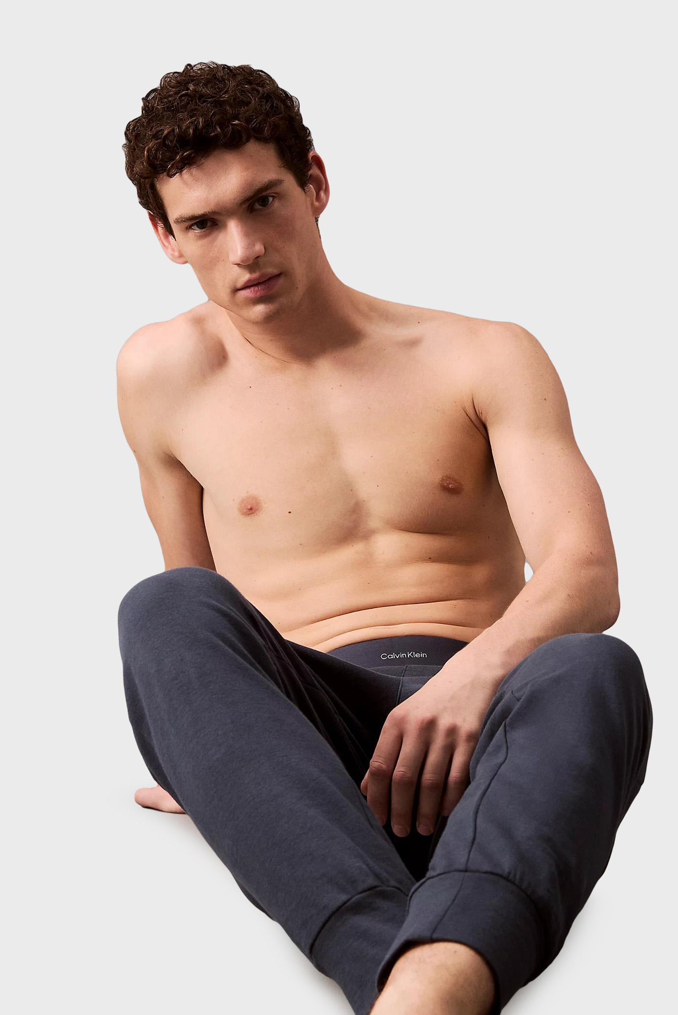 Мужские темно-синие брюки 5