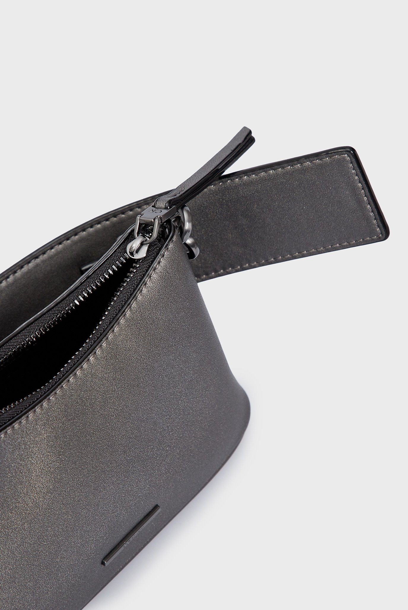 Женская серебристая сумка CK NATURAL MINI 5