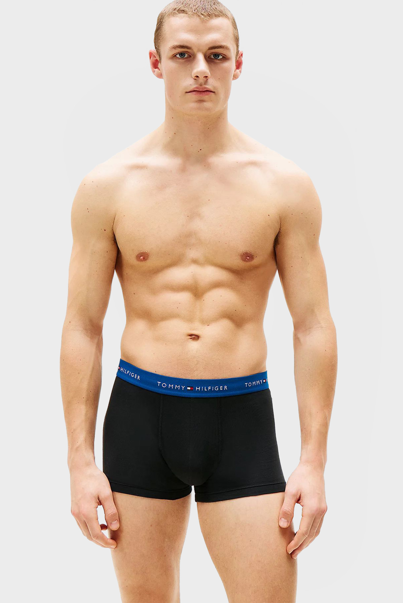 Мужские черные боксеры (3 шт) 4