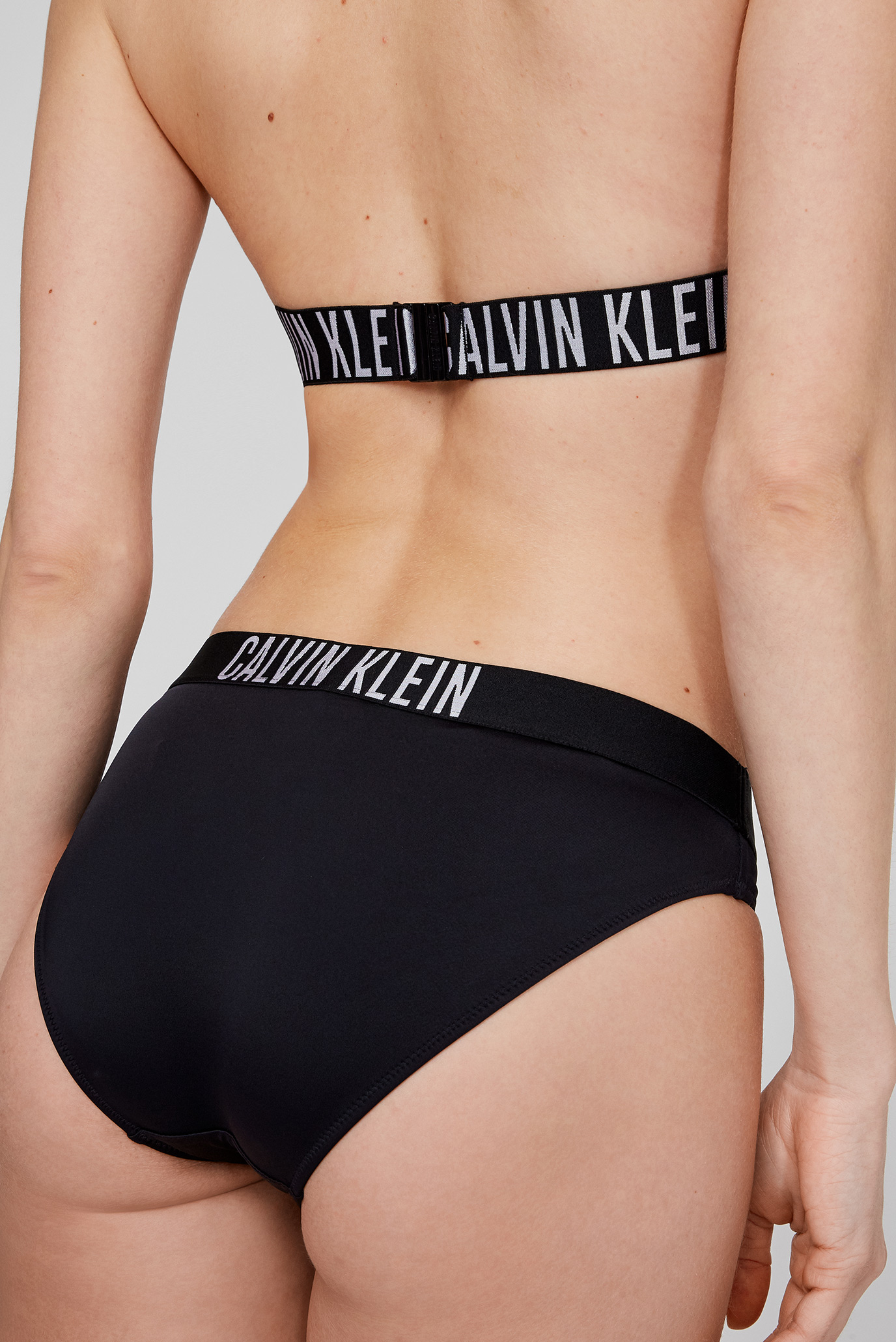 Женские черные трусики от купальникаCalvin Klein Женские черные трусики от купальника 3