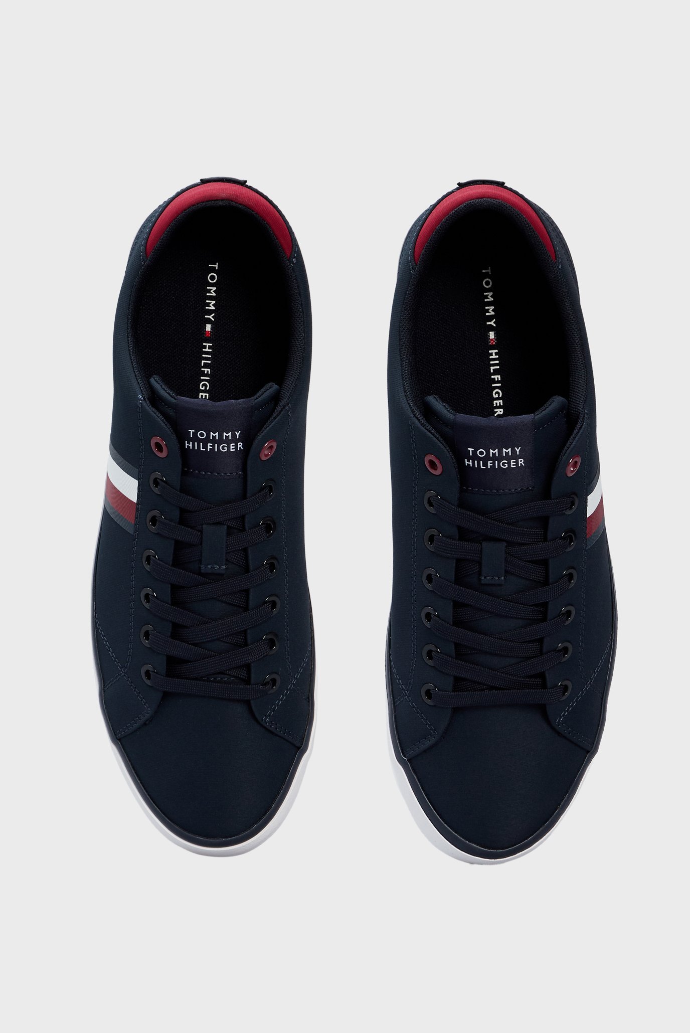 Мужские темно-синие кеды TH HI VULC LOW STRIPES MESH 4