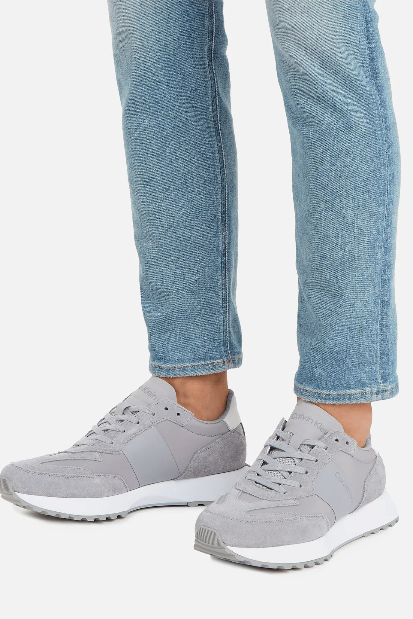 Кроссовки LOW TOP LACE UP MIXCalvin Klein Кроссовки LOW TOP LACE UP MIX 4
