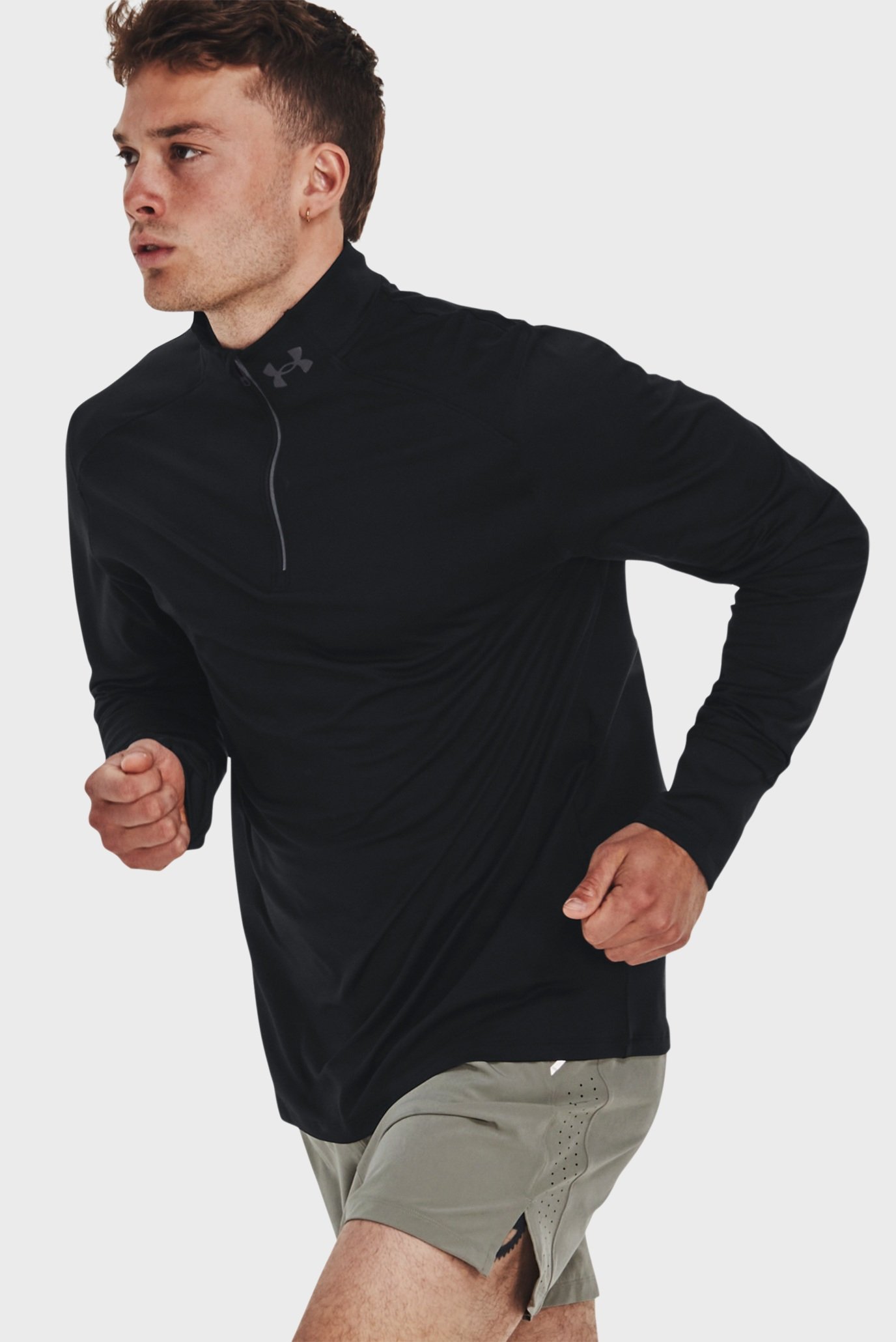 Лонгслив QUALIFIER RUN 1 4 ZIP 4