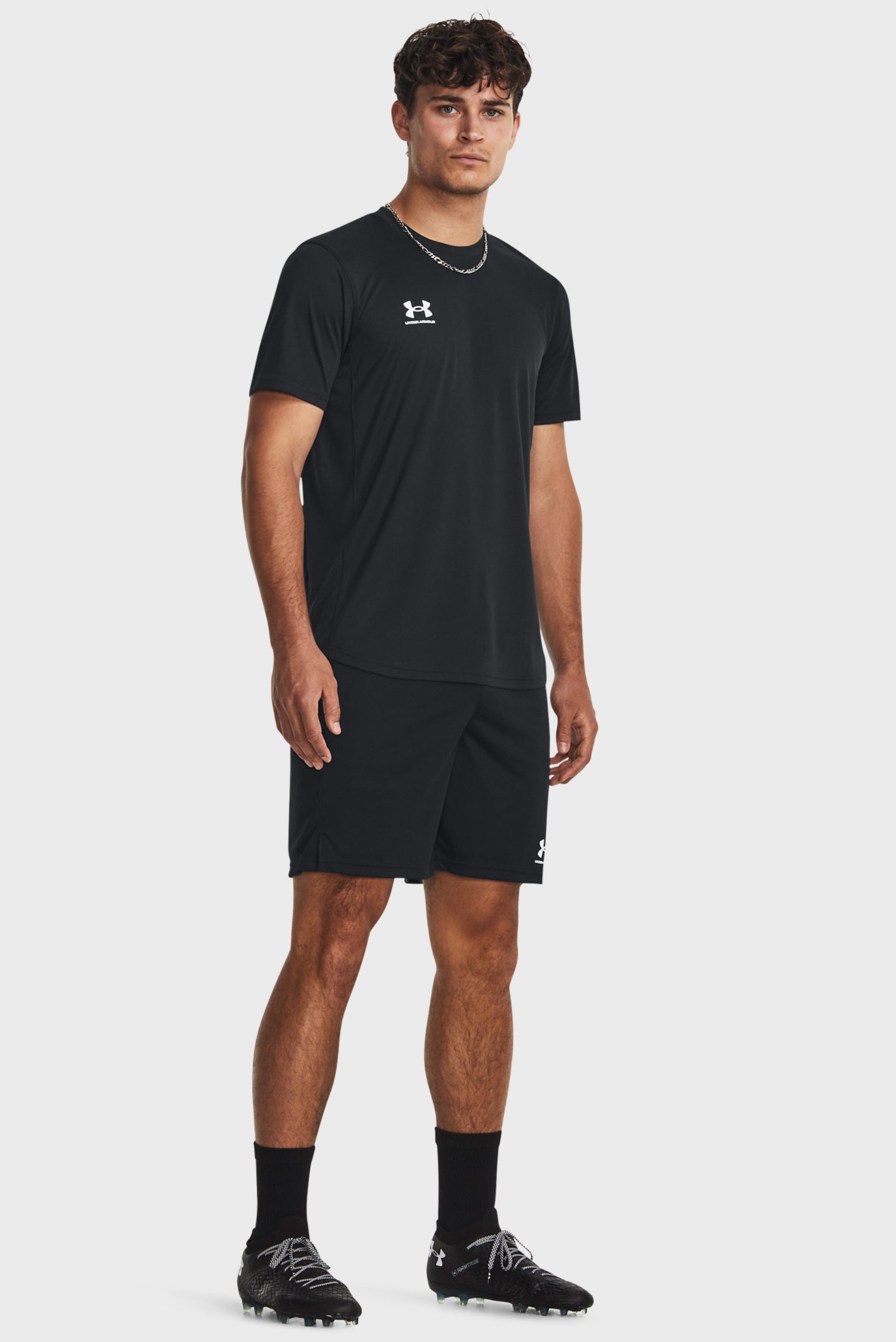 Мужская черная футболка UA M's Ch. Train SSUnder Armour Мужская черная футболка UA M's Ch. Train SS 2