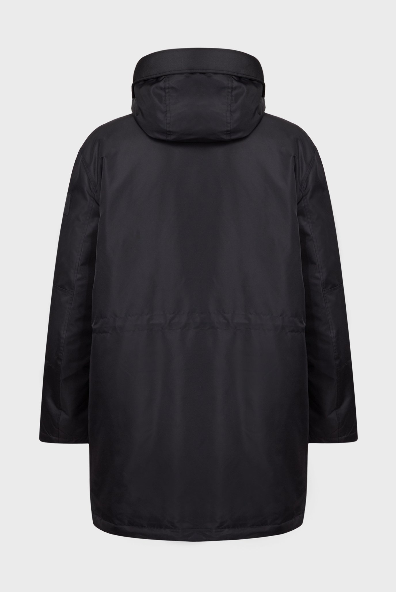 Мужская черная пуховая парка SATEEN PARKA MODERN COMFORT FIT 5