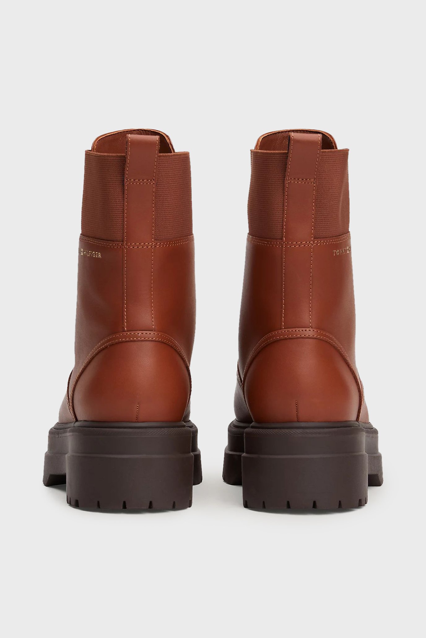 Ботинки LEATHER ELASTIC RIB LACEUP 5