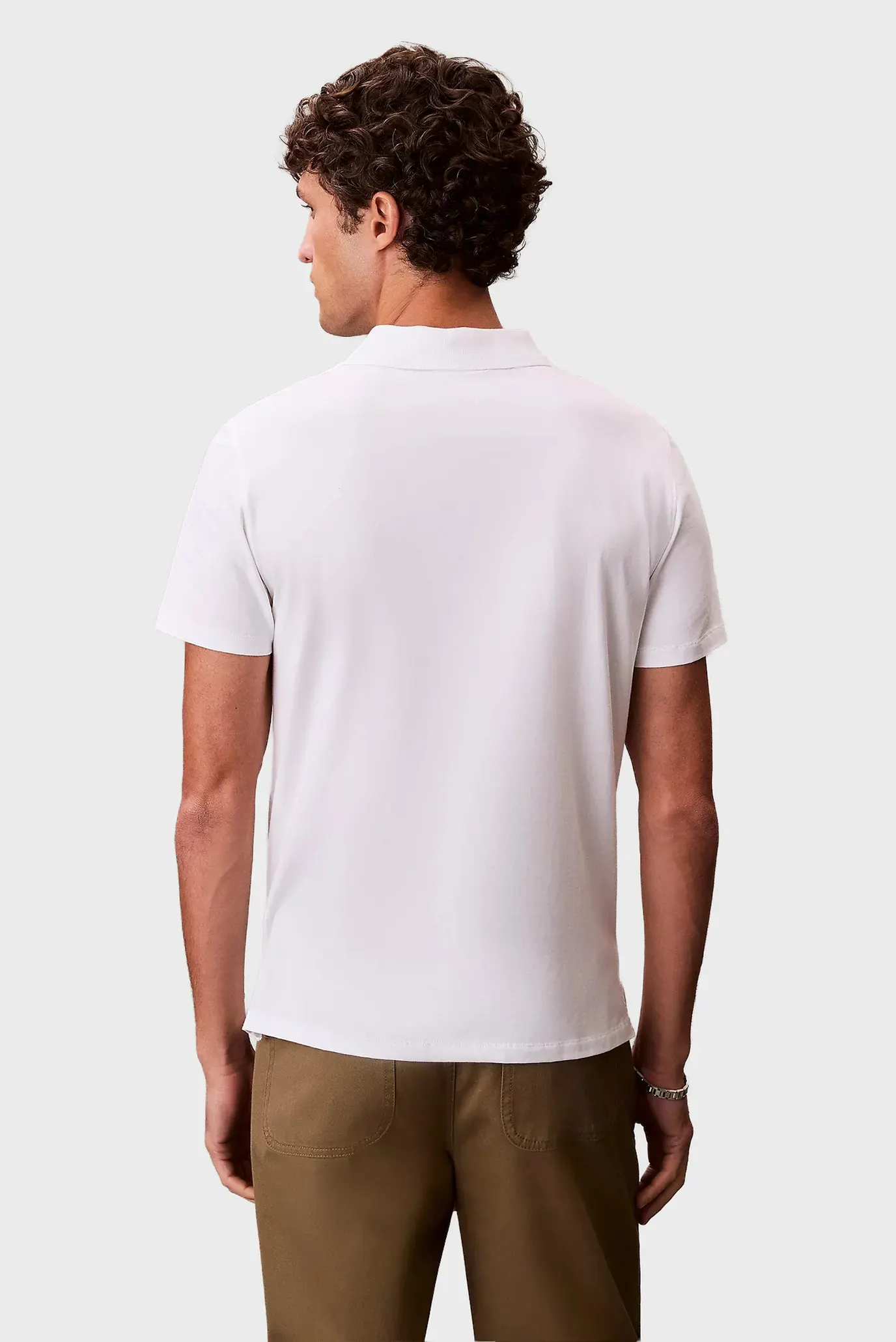 Поло SS SLIM STRETCH COTTON POLO 4