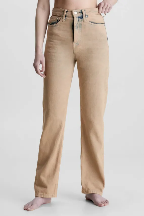 Джинсы HIGH RISE STRAIGHT Calvin Klein Jeans