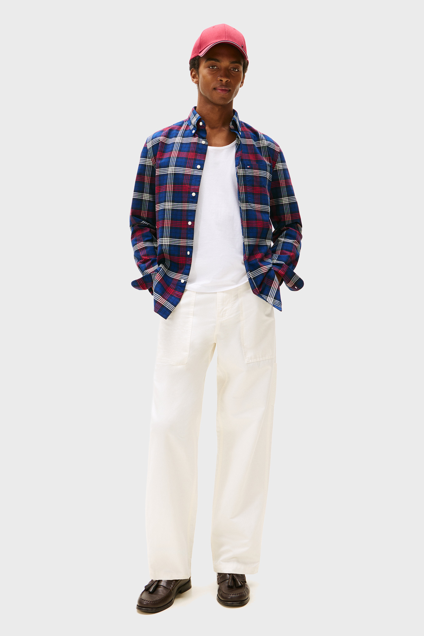 Рубашка/HERIT OXFD RWB CHECK RF SHIRT 2