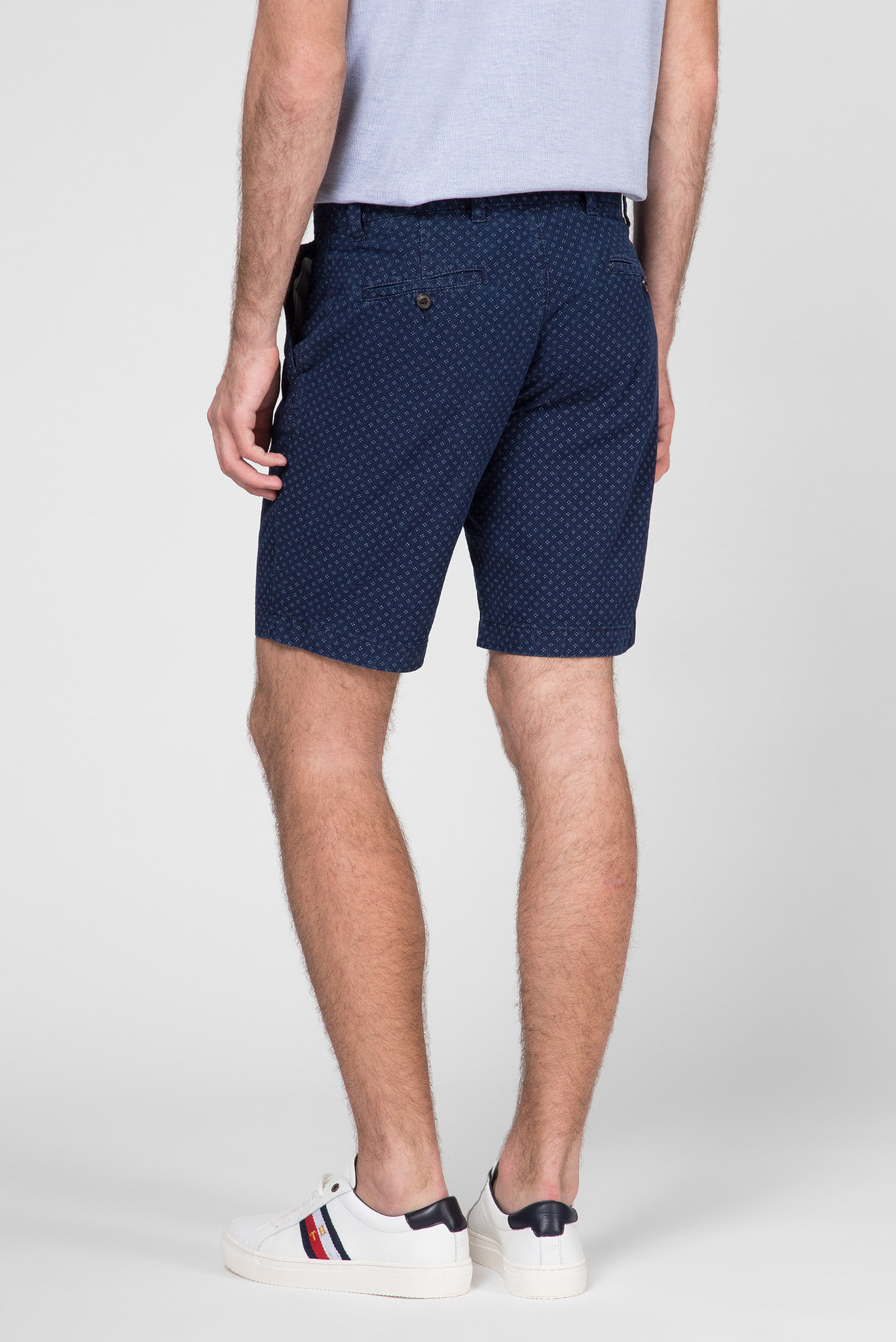 Мужские темно-синие шорты BROOKLYN SHORT MINI PRINT 3