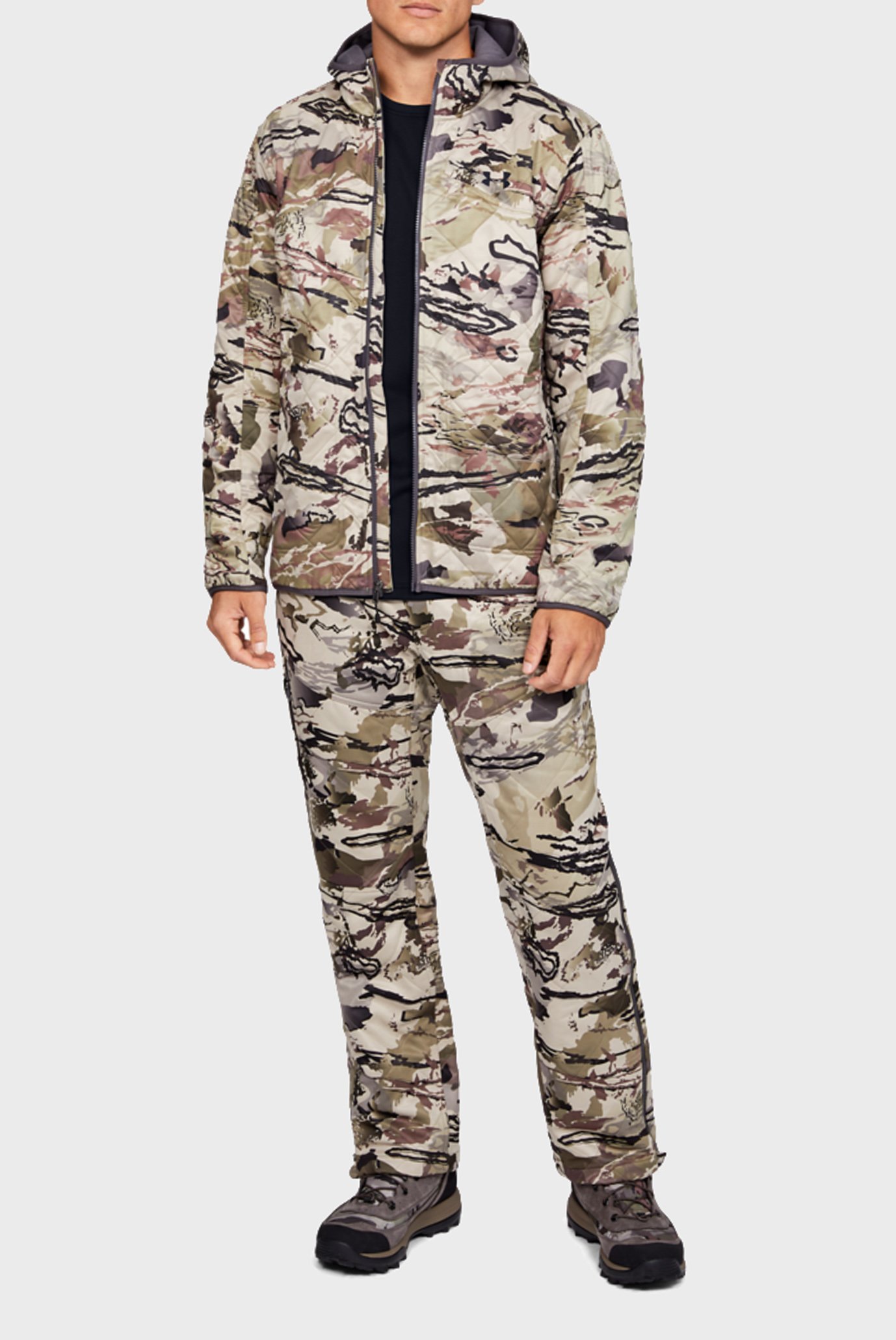 Мужской черный термореглан Packaged Base 4.0 Crew 4